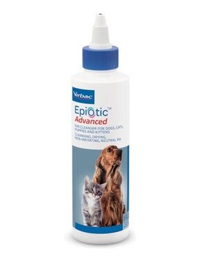 Virbac Epi-Otic Advanced Ear Cleanser for Dogs & Cats Pet 8 oz Brand New Sealed